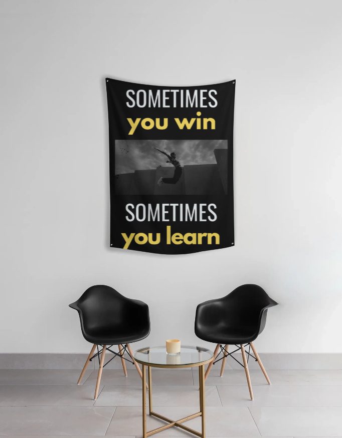 Tapestry – Sometimes you win Sometimes you learn - Fashion Greet