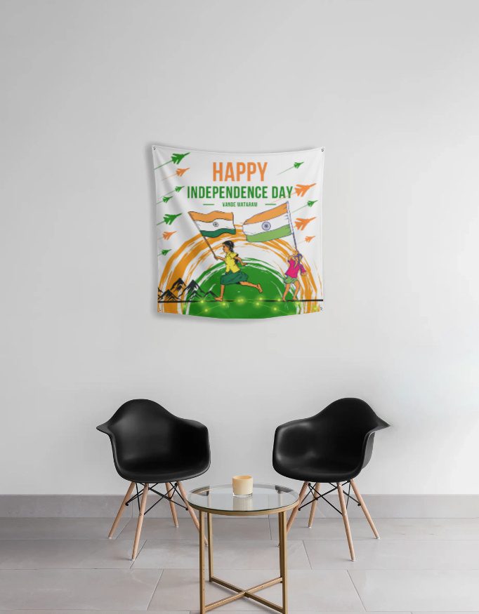 Tapestry – Happy India Independence Day – Vande Mataram - Fashion Greet