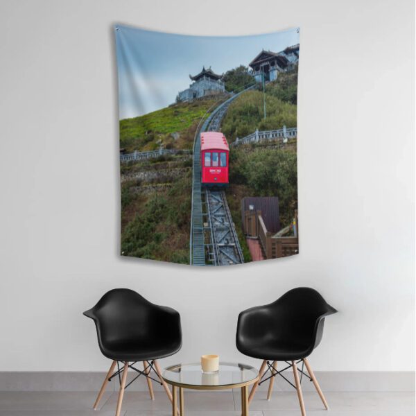 Tapestry - Funicular Rail in Vietnam