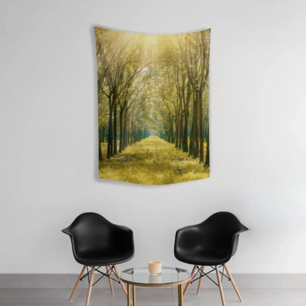 Tapestry - Sunrise view in Forest