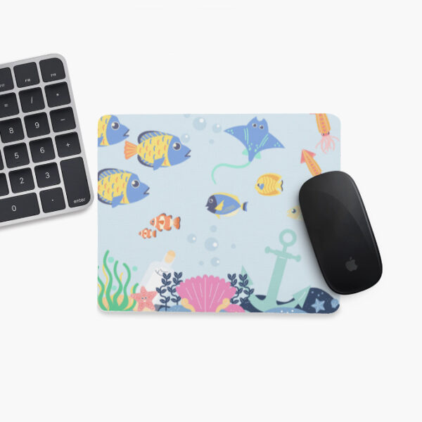 Mouse Pad - Playful Fish Theme