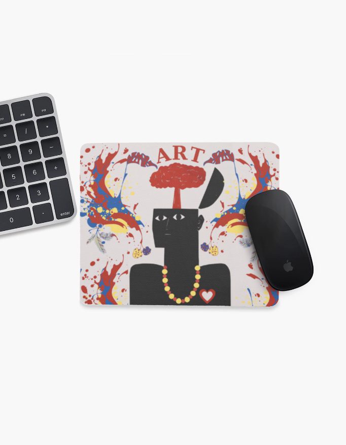 Mouse Pad – Colourful Modern Art Theme - Fashion Greet Mouse Pad – Colourful Modern Art Theme - Fashion Greet