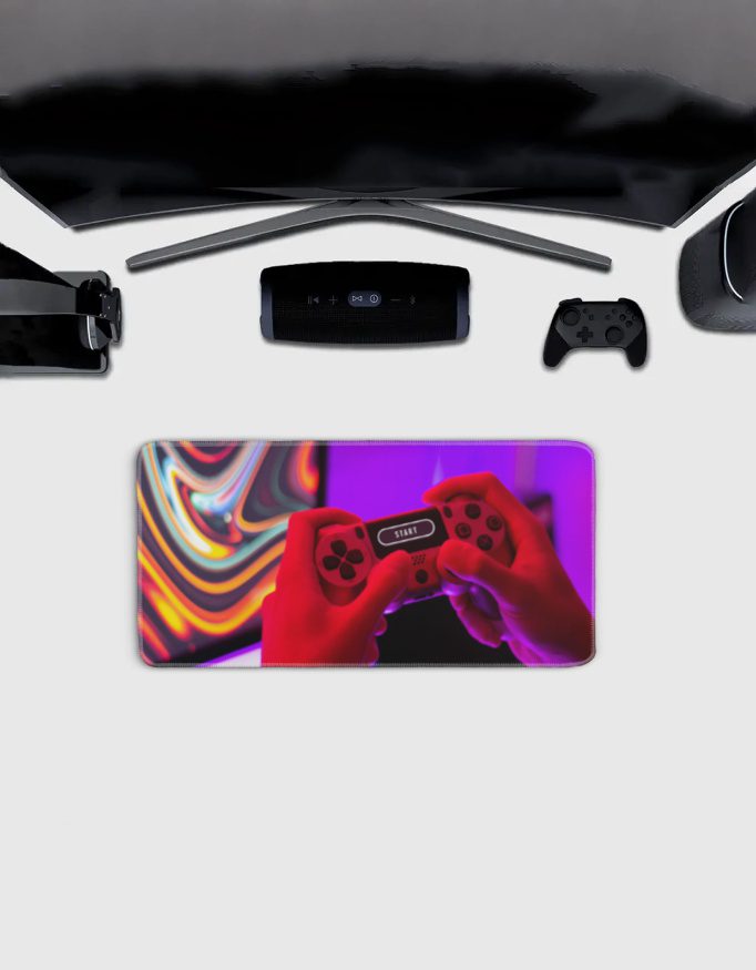 Gaming Pad – Video Game Controller Theme - Fashion Greet Gaming Pad – Video Game Controller Theme - Fashion Greet