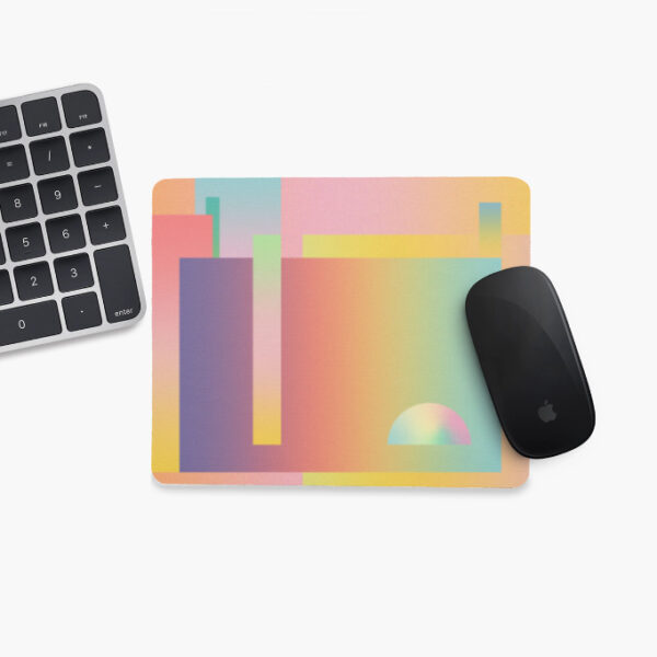 Mouse Pad - Colourful Shape Theme