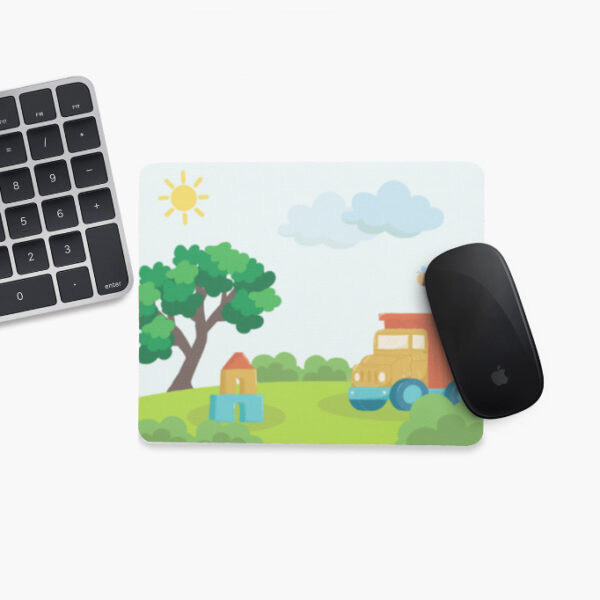 Mouse Pad - Truk and Tree Theme