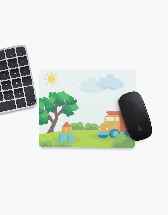 Mouse Pad – Truk and Tree Theme - Fashion Greet Mouse Pad – Truk and Tree Theme - Fashion Greet